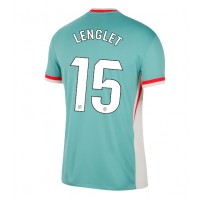 Atletico Madrid Clement Lenglet #15 Fußballbekleidung Auswärtstrikot 2024-25 Kurzarm